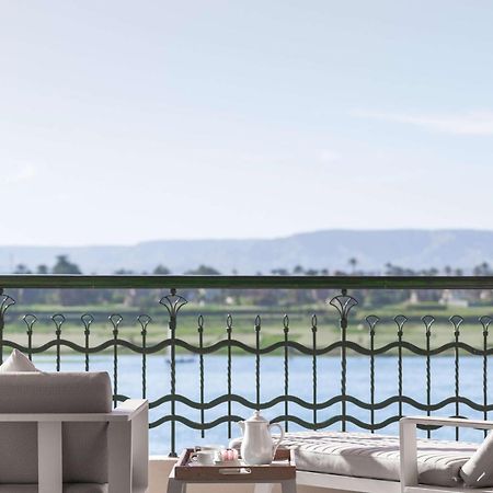 สไตเกนเบร์เกอร์ ไนล์ พาเลซ Hotel ลักซอร์ ภายนอก รูปภาพ View of the Nile from the Four Seasons Hotel